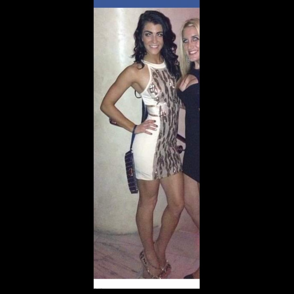 Bebe sequin dress